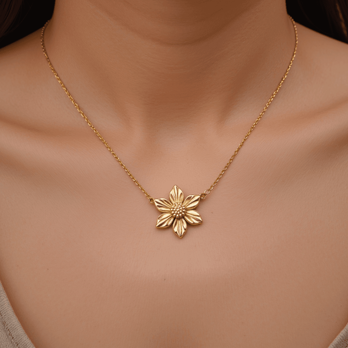 Birth Flower Necklace