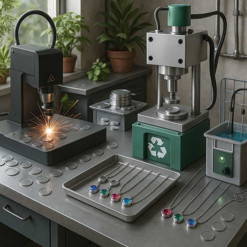 Engineering Elegance: High-Tech Crafting of Birthstone Charm Jewelry