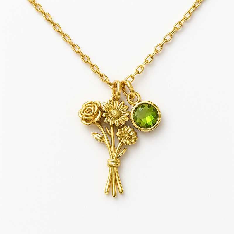 Innovative Craftsmanship: The Art of Custom Stainless Steel Birthstone Necklaces
