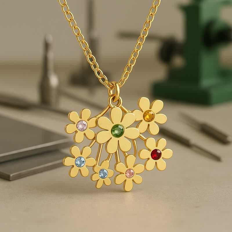 Engineering Elegance: The Tech Behind Custom Gold Charm Necklaces