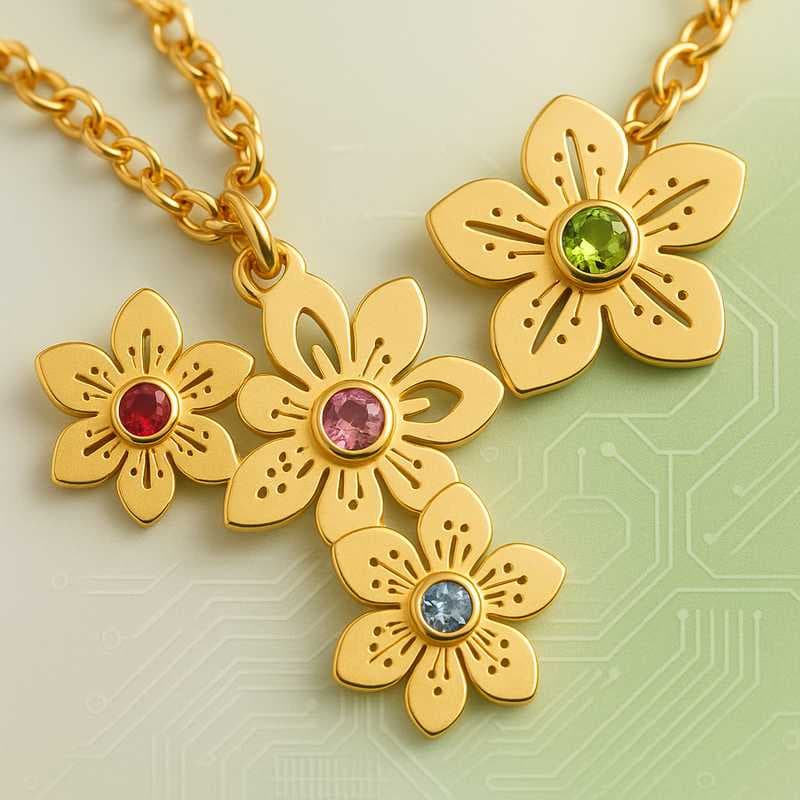 Tech-Driven Elegance: Stainless Steel Charm Necklace Insights
