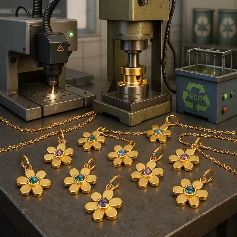 Metal Mastery: Smart Materials for Custom Gold Charm Necklaces