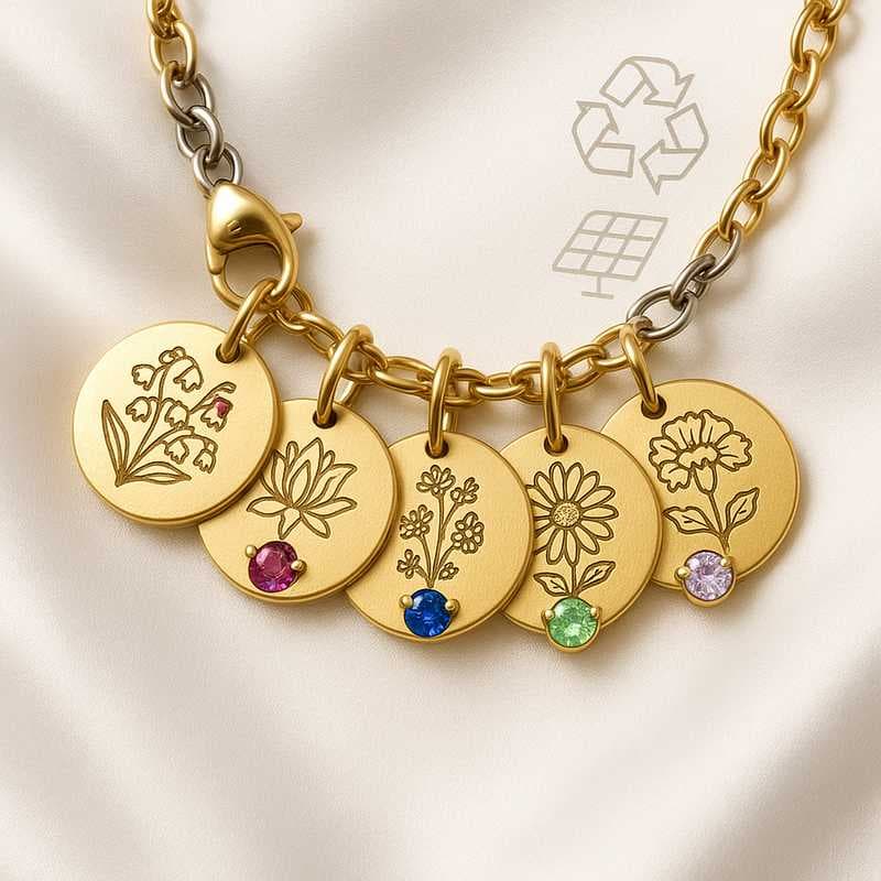 Smart Alloys & Clean Craft: The Science of Gold Charm Necklaces
