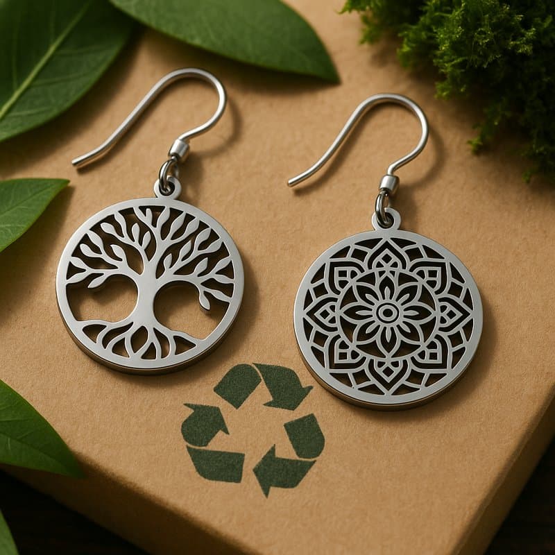 Stainless Steel Earrings: Material & Craft
