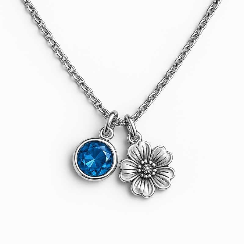 Elevate Your Brand with Custom Birthstone & Flower Charm Jewelry