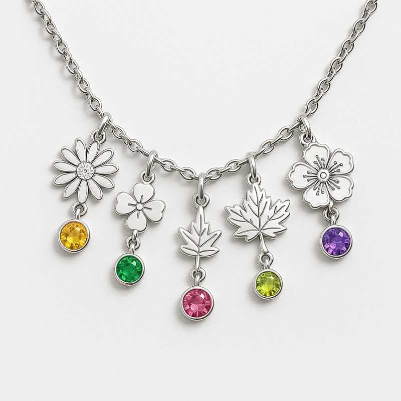 Festive Elegance: Custom Charm Necklaces for Every Season
