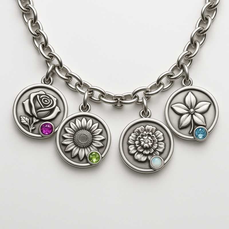 Timeless Blooms & Gems: Seasonal Charm Jewelry for Every Occasion