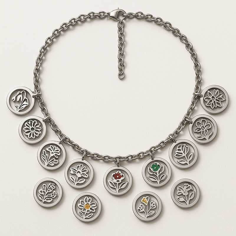 Bespoke Floral & Birthstone Charms for Brand-Driven Gifting