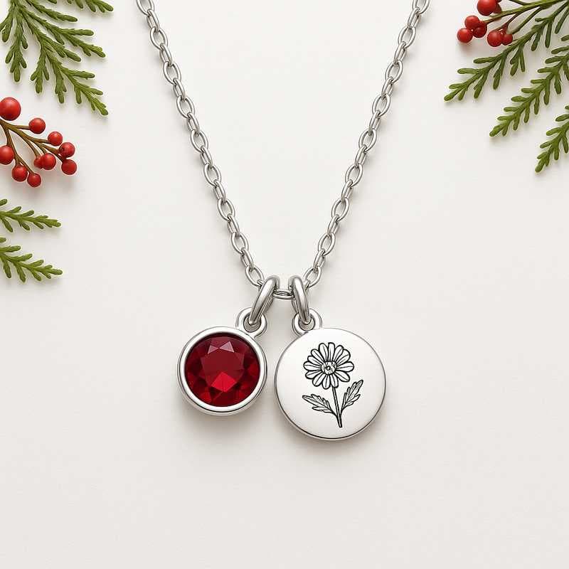 Seasonal Sparkle: Custom Birthstone & Flower Charms for Every Occasion