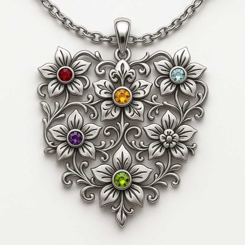 Precision Meets Beauty: Custom Birthstone & Flower Charm Solutions