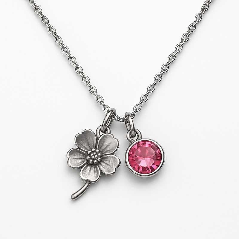 Gifting Seasons: Bespoke Bloom & Stone Necklaces