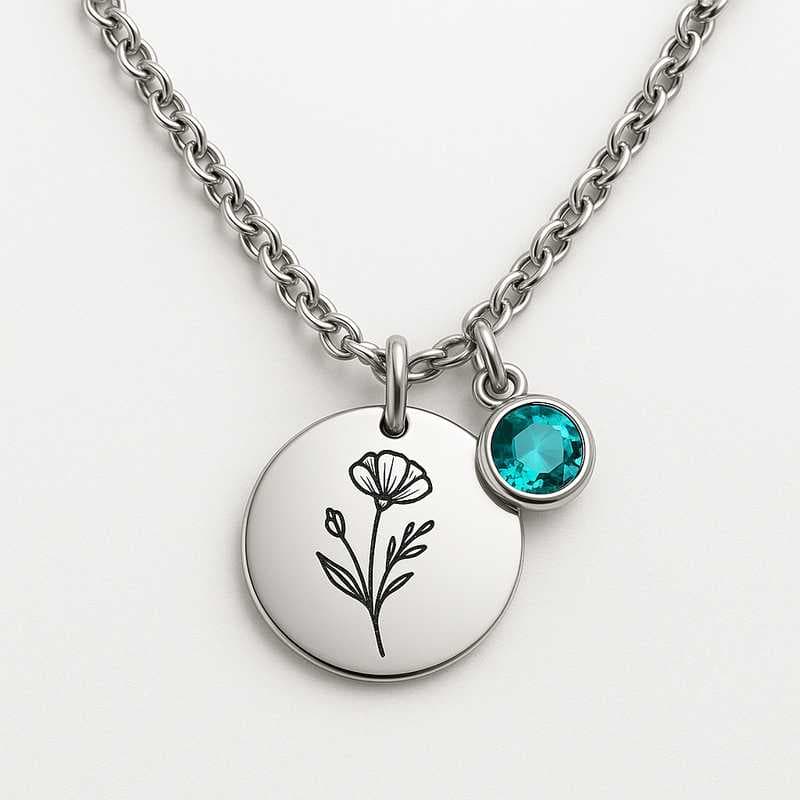 Tailored Charm Necklaces: Crafting Your Unique Birth Month & Stone Designs