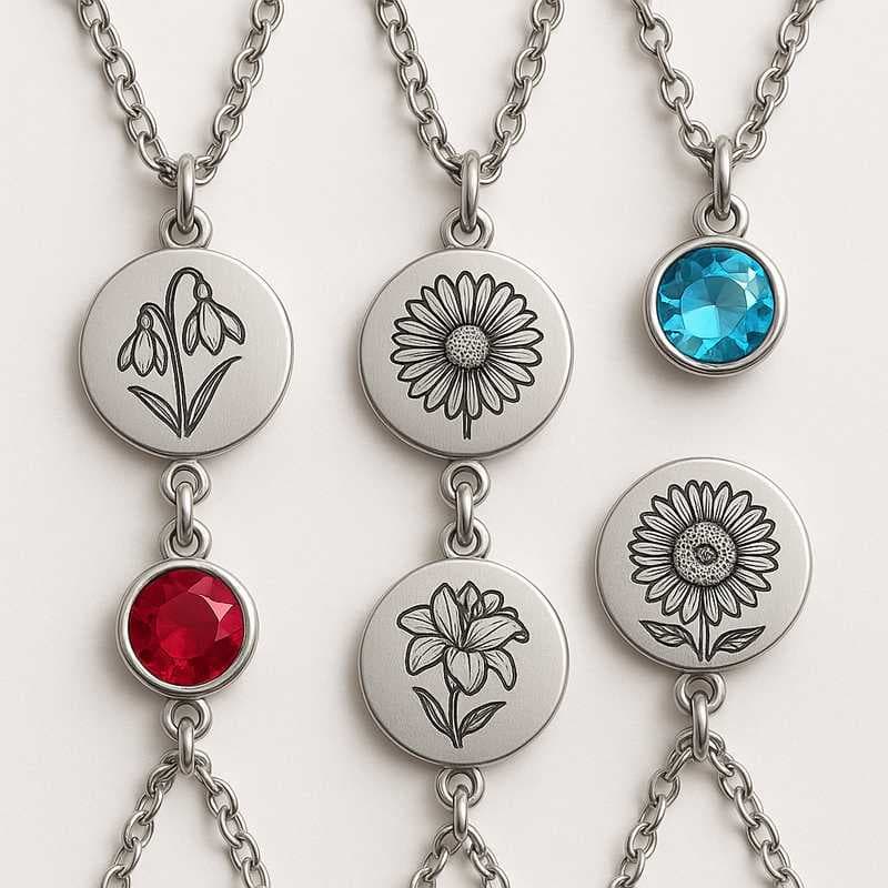Charm the Seasons: Holiday-Exclusive Floral & Gem Necklaces