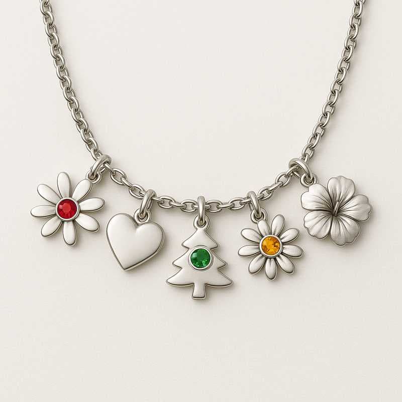 Charm the Seasons: Custom Birth Month Necklaces for Festive Collections