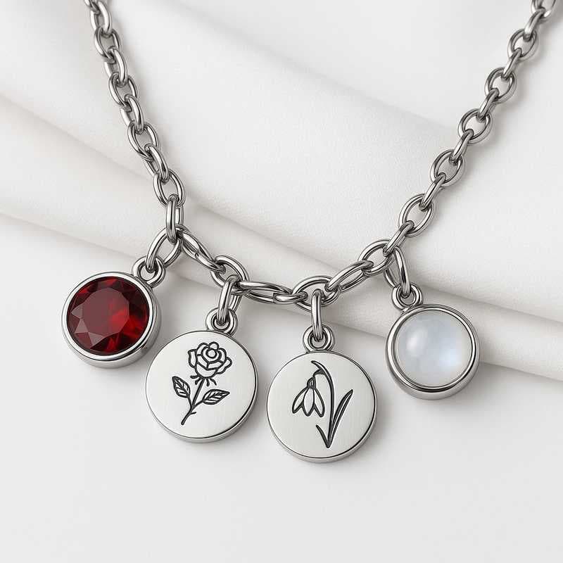 Charm the Seasons: Exclusive Holiday Floral & Gem Necklaces