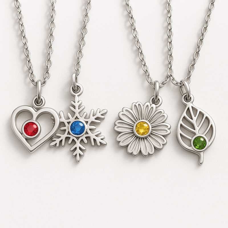 Seasonal Sparkle: Custom Birthstone & Flower Charms for Every Celebration