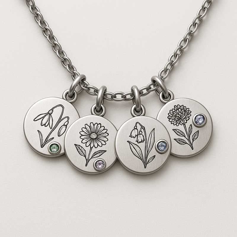 Tailored Birth Month Charm Necklaces: From Concept to Creation