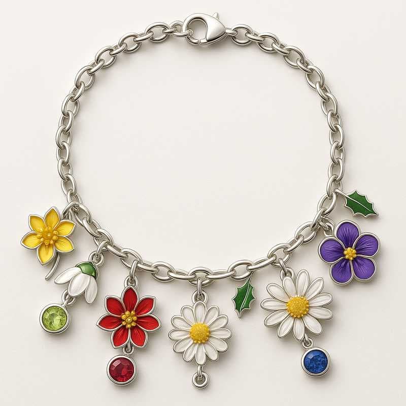 Celebration Spark: Holiday-Ready Custom Charm Necklaces