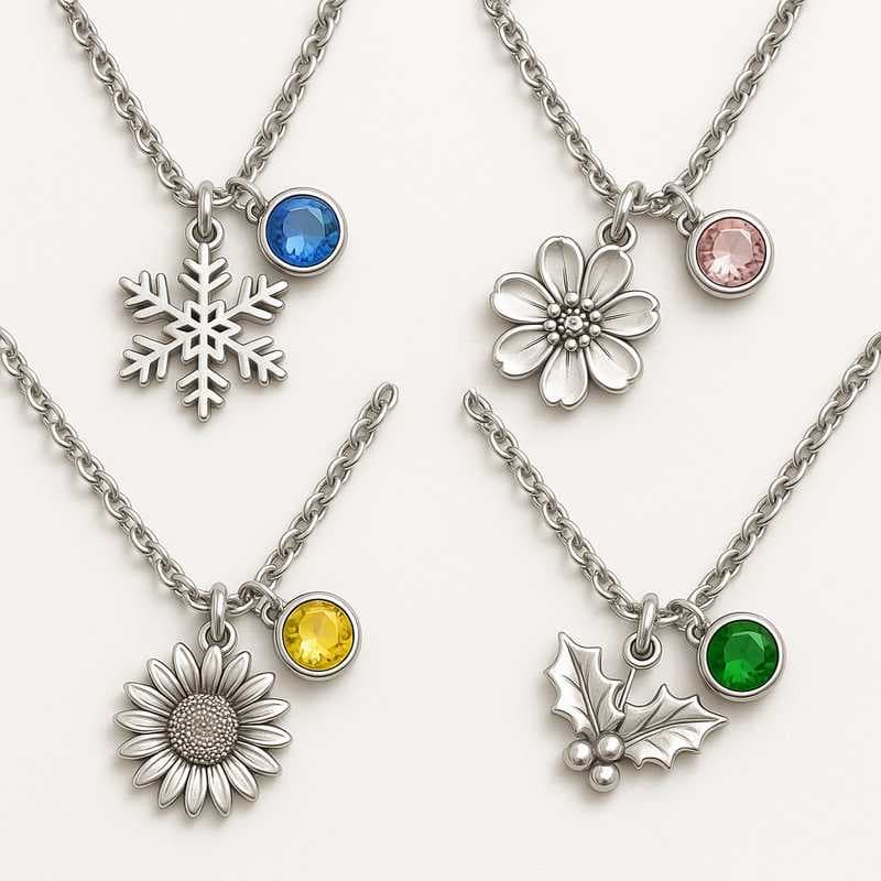 Gifting Seasons in Bloom: Custom Charm Highlights