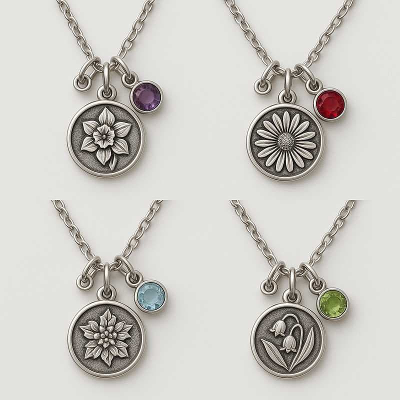 Gifting Seasons in Bloom: Charm Necklaces with a Holiday Twist