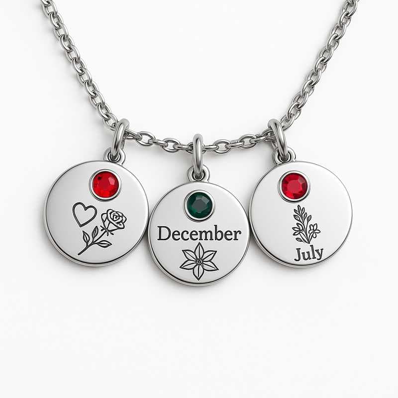 Seasonal Spark: Custom Birth Charm Necklaces That Sell Year-Round