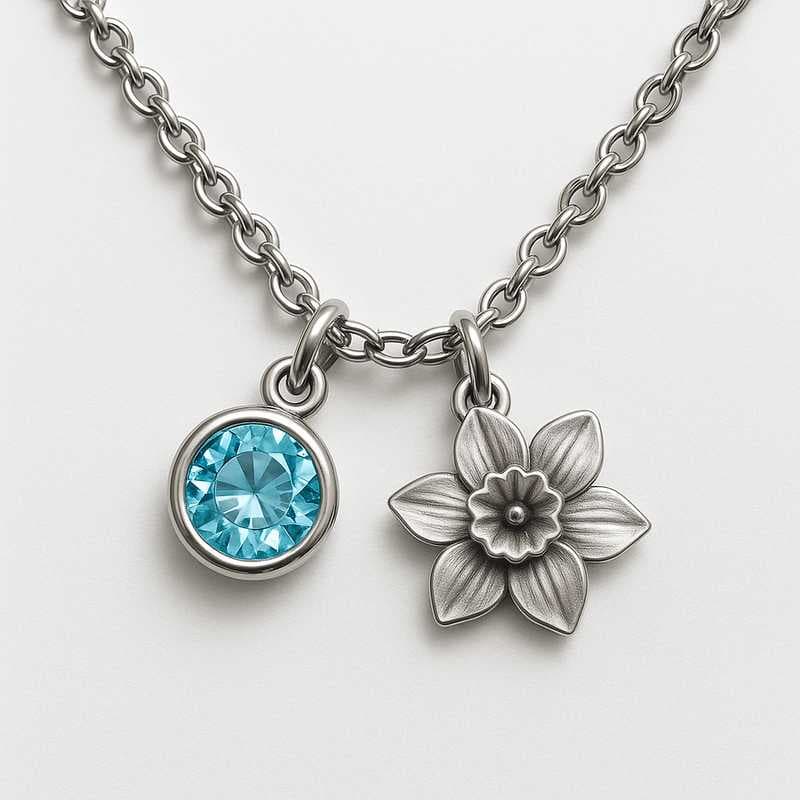 2025 Stainless Steel Jewelry Growth: Birthstone & Flower Charm Trends