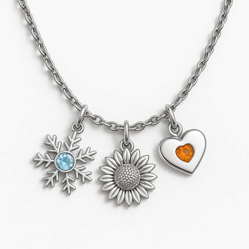 Charm the Seasons: Limited-Edition Custom Necklaces