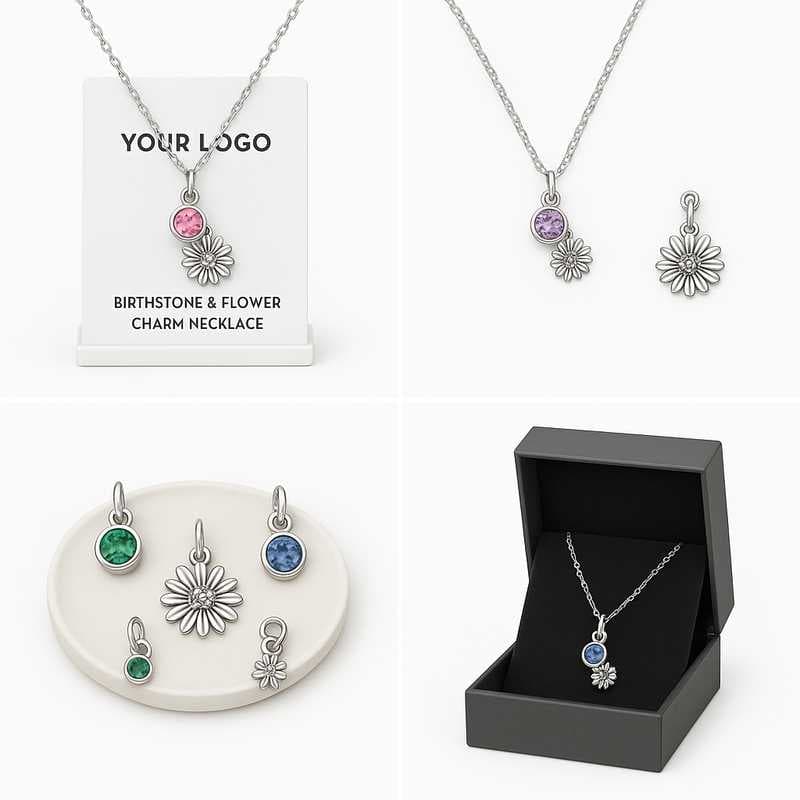 Custom Birthstone & Flower Charms: Tailored Solutions for Every Industry
