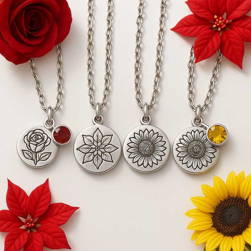 Limited-Edition Blooms: Holiday & Seasonal Charm Necklaces