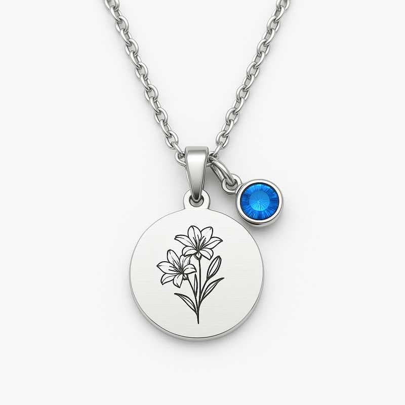 Gifting Seasons in Bloom: Bespoke Birth Flower & Stone Charms