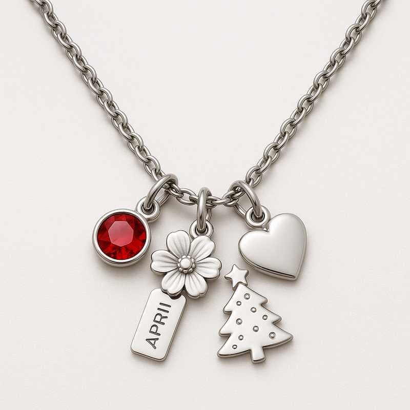 Charm the Seasons: Custom Floral & Birthstone Holiday Jewelry