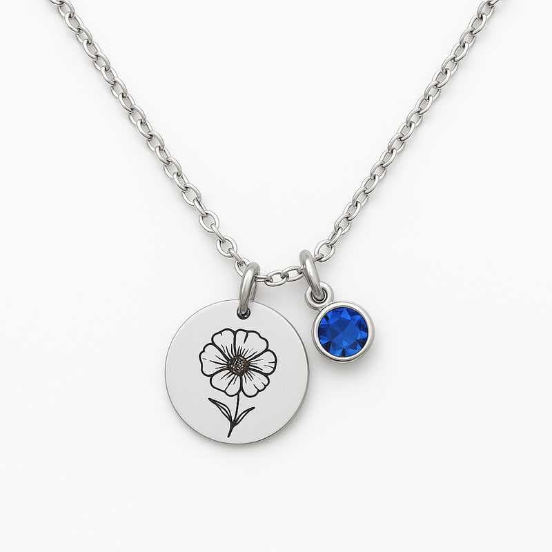 Charm the Holidays: Bespoke Flower & Birthstone Creations
