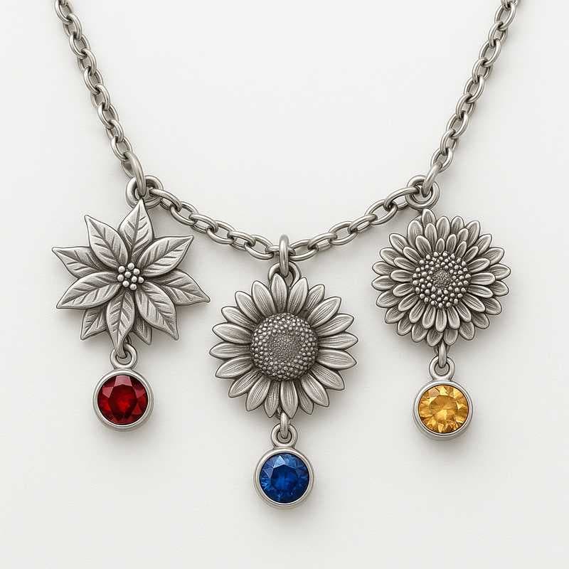 Gifting Seasons Reimagined: Custom Floral & Gem Necklaces