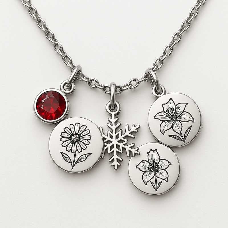 Holiday & Seasonal Spark: Bespoke Charm Necklaces That Shine