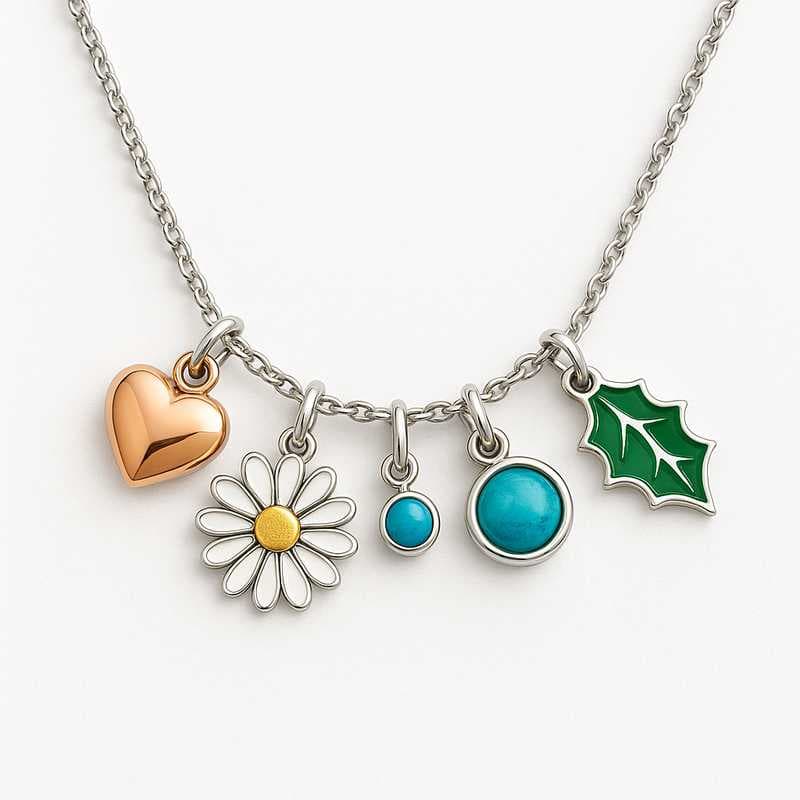 Holiday Spark: Custom Charm Necklaces for Seasonal Magic