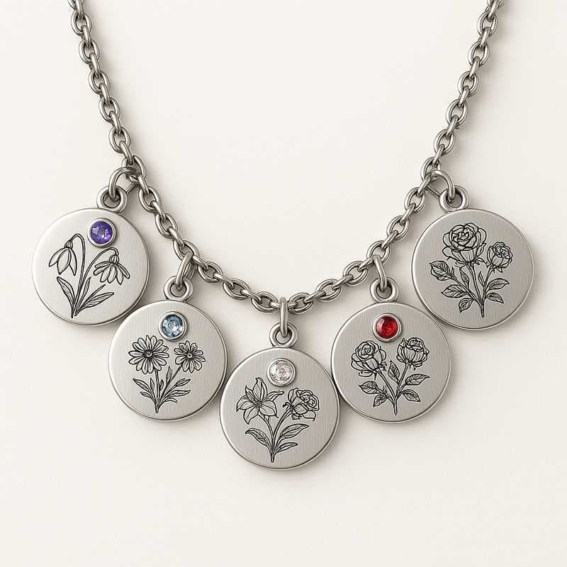 Custom Charm Necklaces for Business & Fashion Collaborations