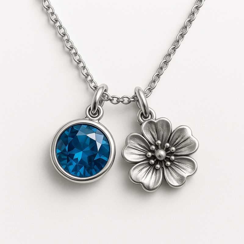 Crafting Personalized Perfection: Your Custom Birthstone & Flower Charm Journey