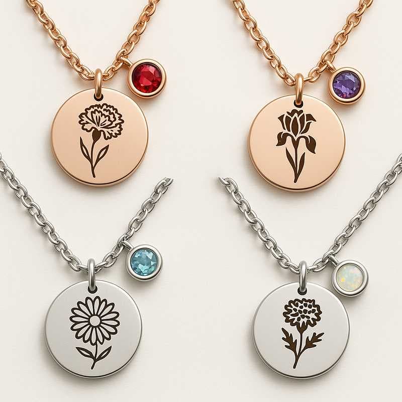 Material Mastery: Custom Charm Necklaces with Precision Tech