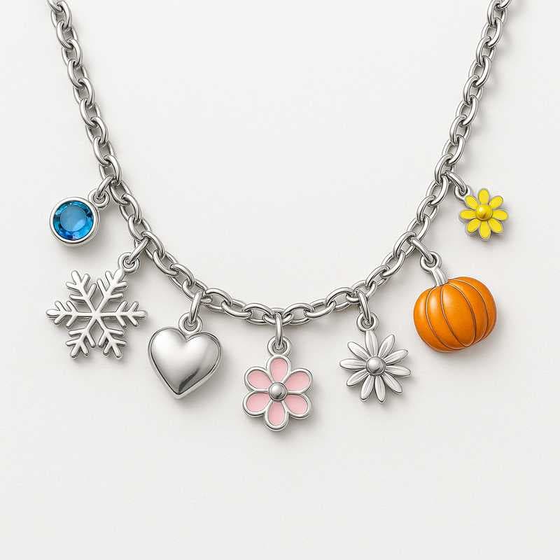 Celebrate the Seasons: Custom Birthstone & Flower Charms for Every Holiday
