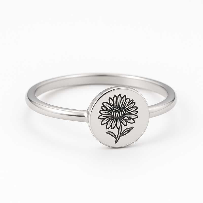 Seasonal & Holiday-Inspired Birth Flower Rings for Every Occasion
