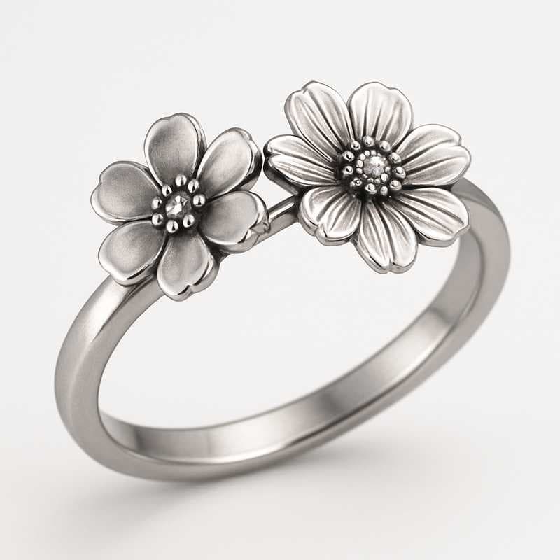 Timeless Seasonal Birth Flower Rings: Customized for Every Occasion