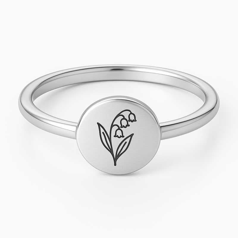 Celebrate the Seasons: Bespoke Birth Flower Rings