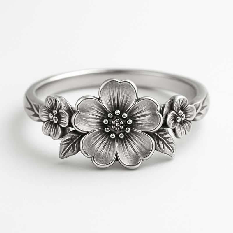 Seasonal Delights: Custom Birth Flower Rings for Every Holiday and Moment