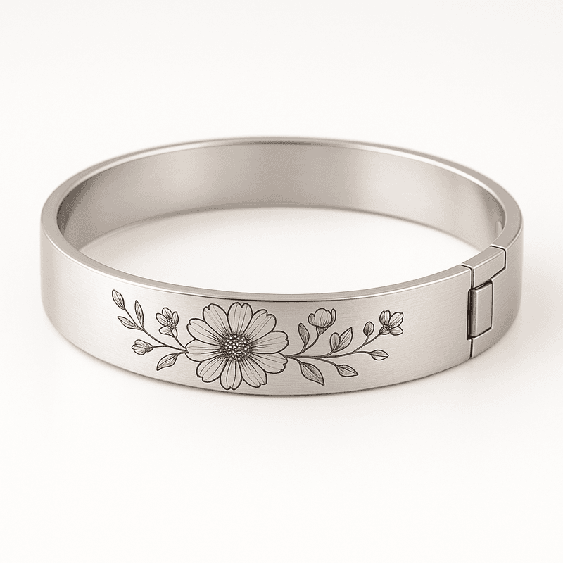 Custom Stainless Steel Birth Flower Bracelet OEM/ODM Sourcing Guide