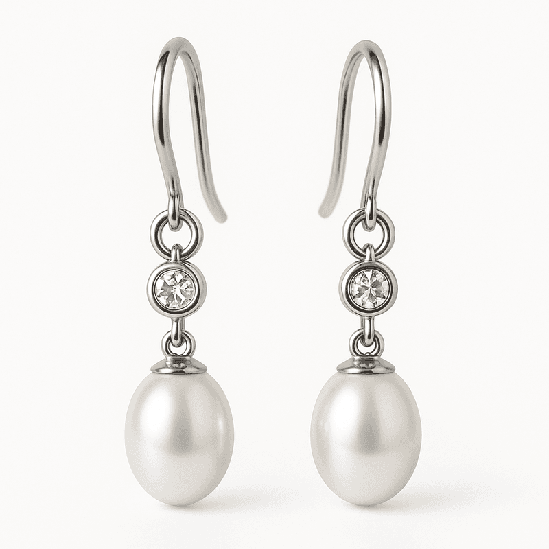 Elegant Minimalist Pearl Earrings: the Rising Trend of Meaningful Birthstone Charm Earrings