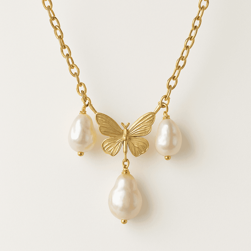 Sustainable Baroque Pearl Necklace Trends: Custom Gold Plated Chains for B2B Growth in 2025