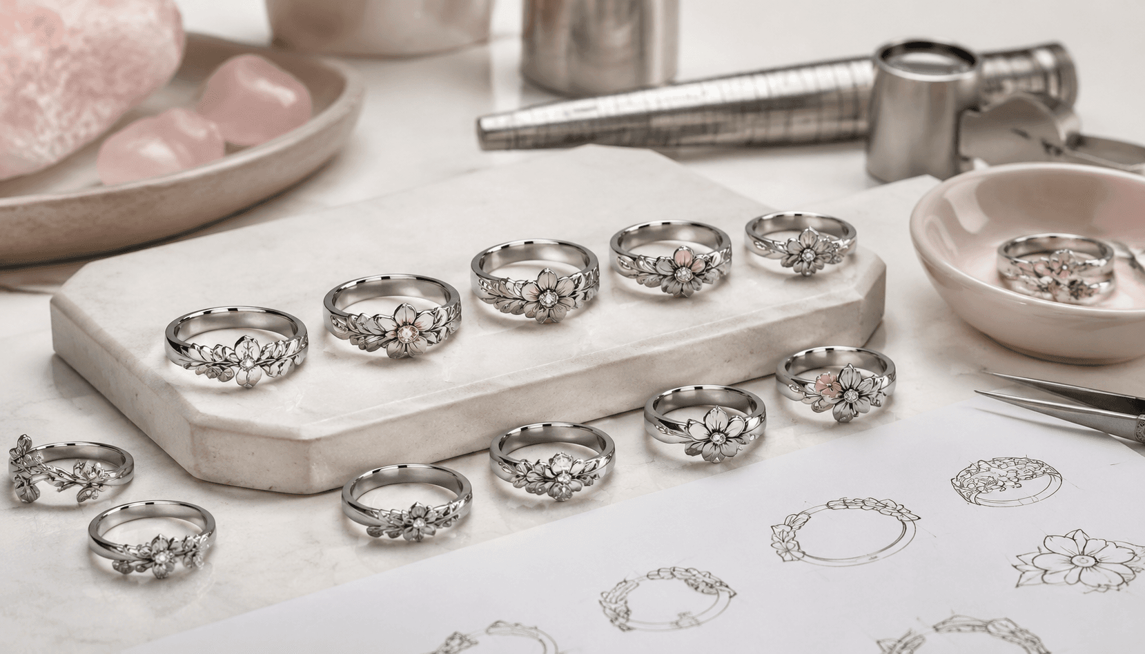 Exclusive Seasonal Birth Flower Rings: Perfect for Every Occasion