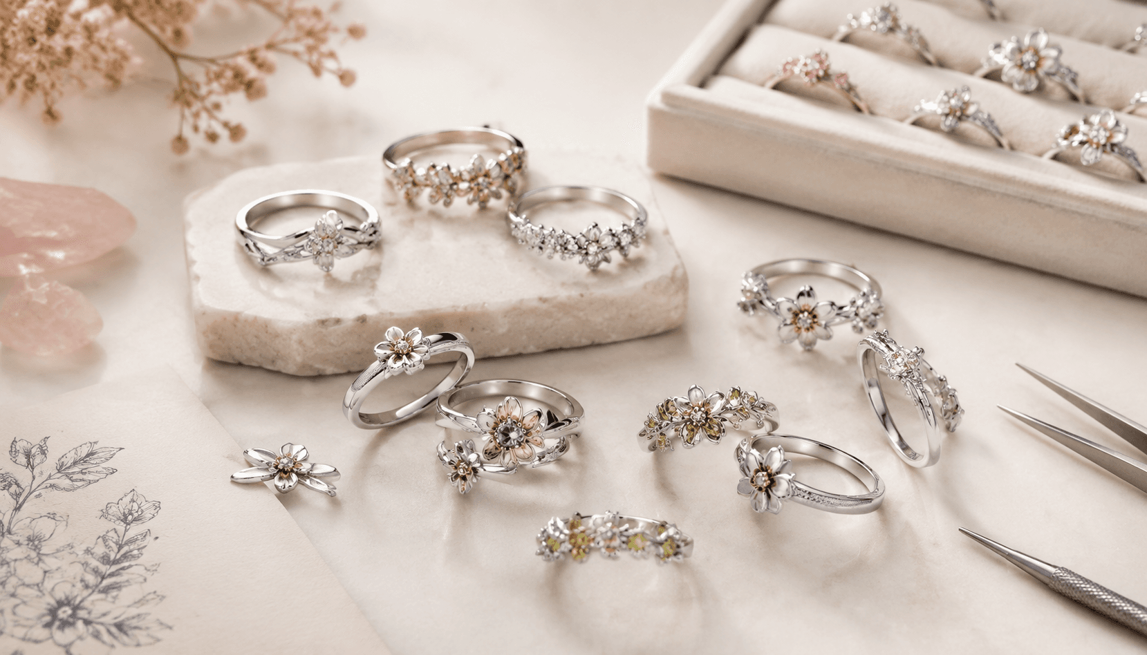 Timeless Blooms, Holiday Spark