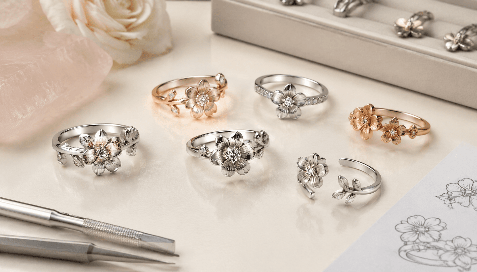 Floral Charm in Every Festive Moment