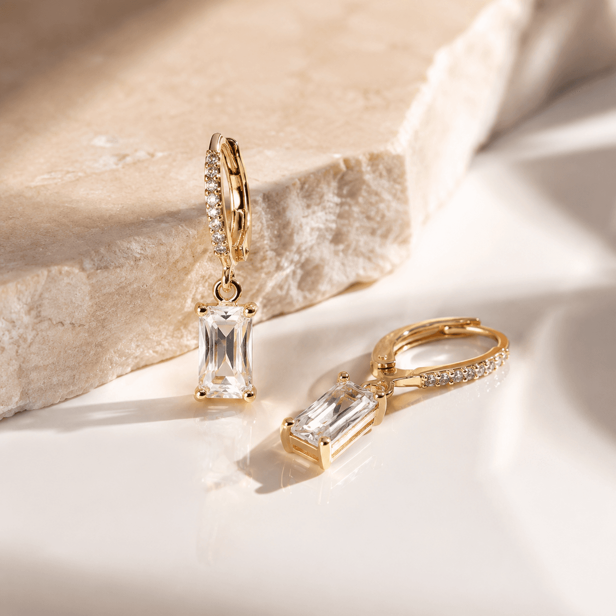 Crystal Brass Earrings in Stainless Steel — OEM/ODM Jewelry Solutions - Blog Header Image